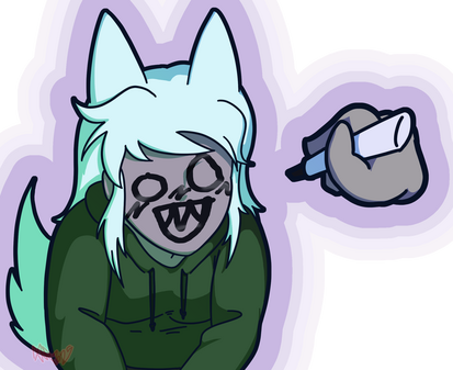 "get marked idiot" My 2025 Art Fight attack on HexDec.