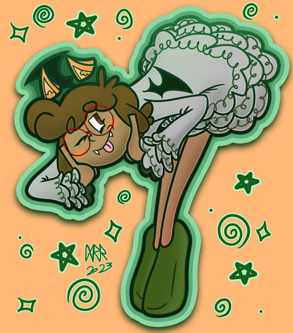 Silly Me [OC] Darrenal looking cute!