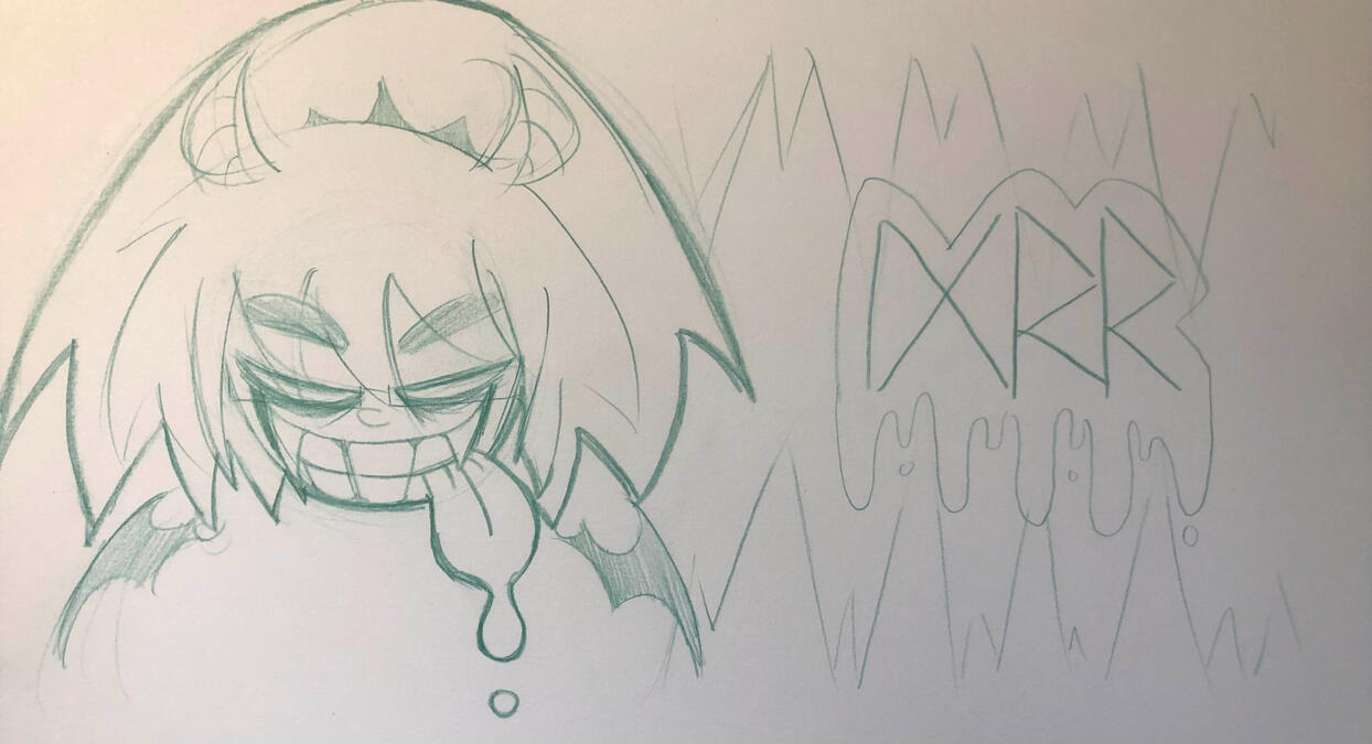 Logo Concept Sketched up an idea for a logo.